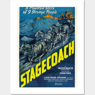 Stagecoach Movie Poster Posters and Art